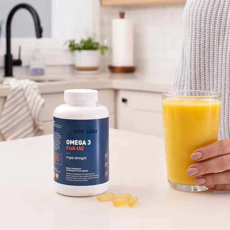 Fish Oil Softgel Manufacturer - High Quality Omega 3 1000Mg