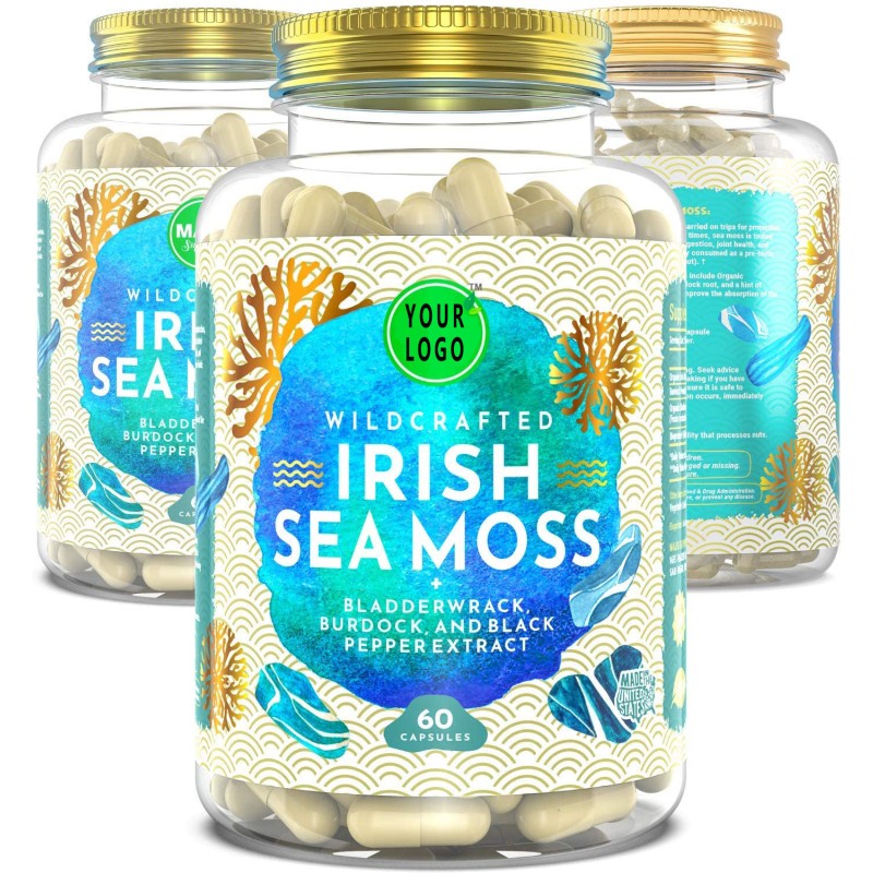 Shilajit Capsules Manufacturer - HOT Sale Sea Moss Immune Supports