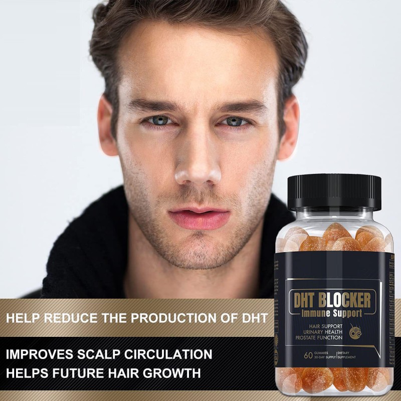 DHT Blocker Gummies Manufacturer - Saw Palmetto Biotin Prostate