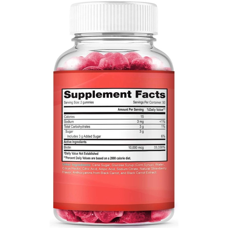 Biotin Gummies Manufacturer - Pure Natural Vegan Hair Growth