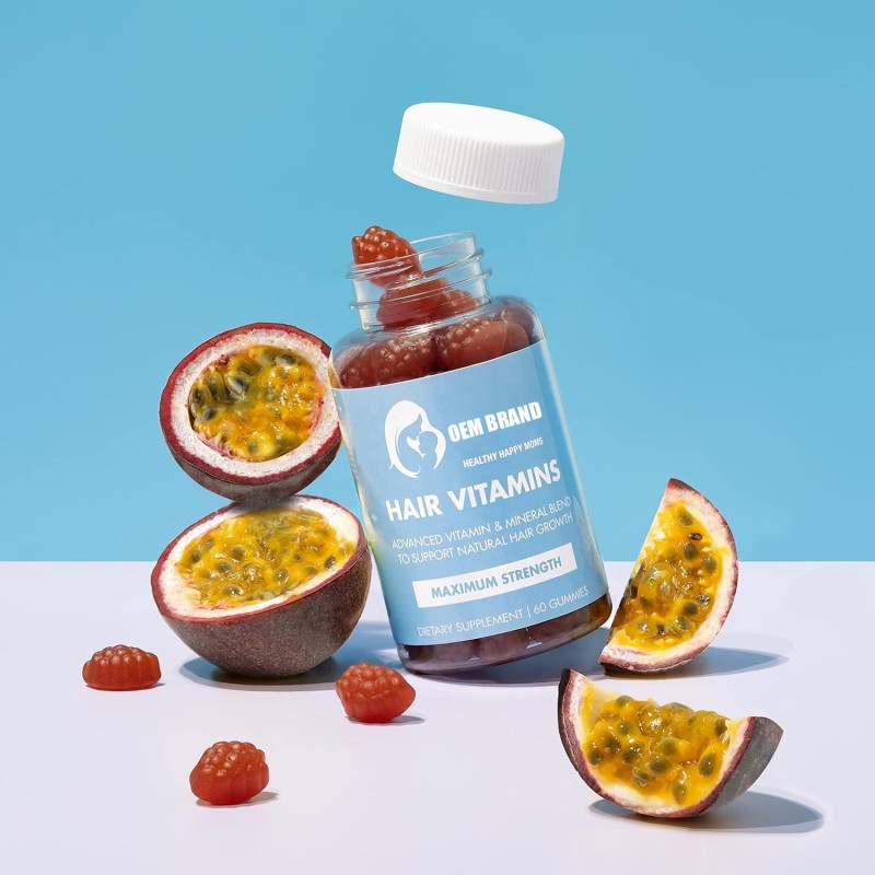 Postpartum Hair Gummies Manufacturer - Natural Collagen Multivitamine