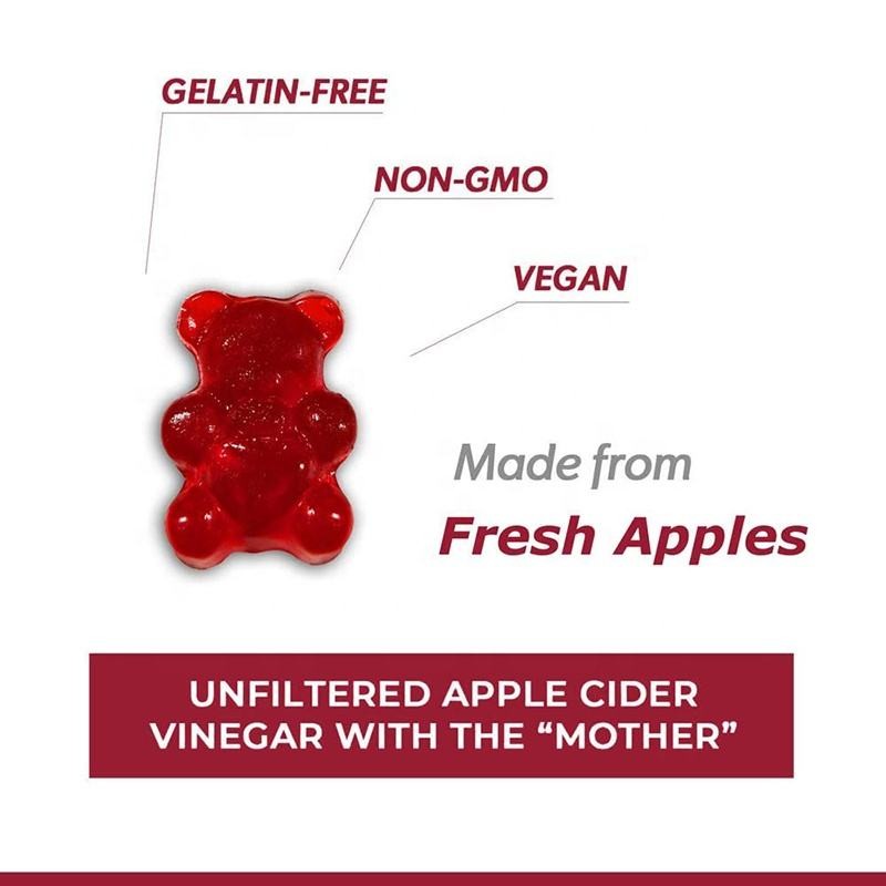 Apple Cider Vinegar Gummies Manufacturer - Organic Vegan Candy Supplement