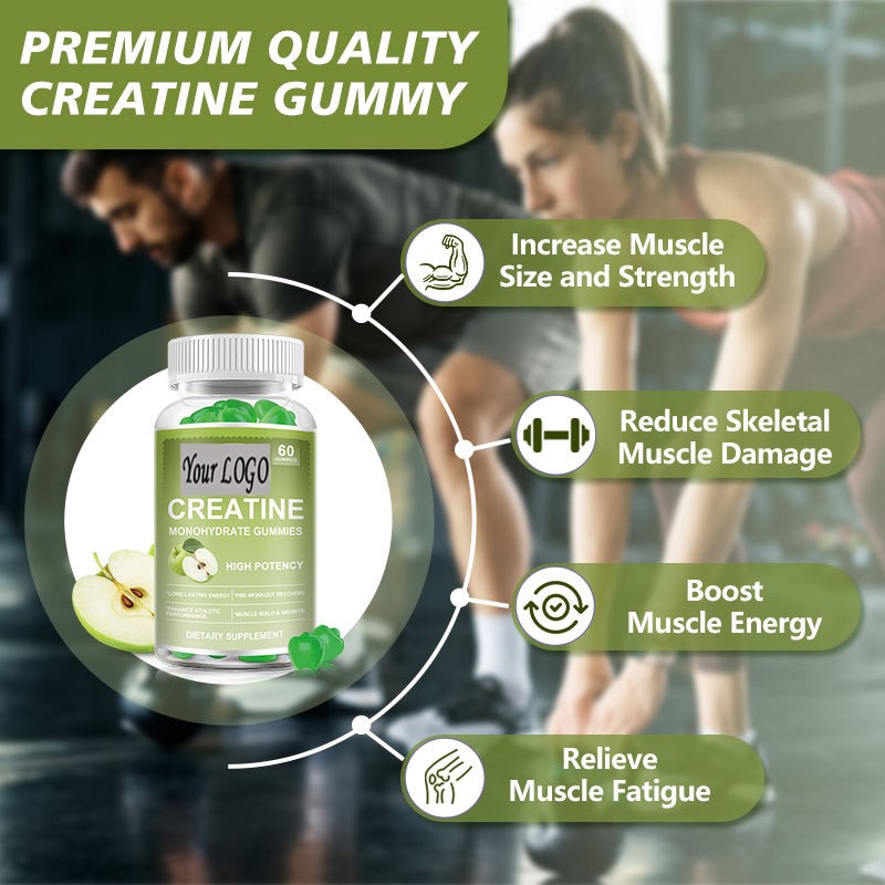 Creatine Gummies Manufacturer - Energy Supplement Weight Gain