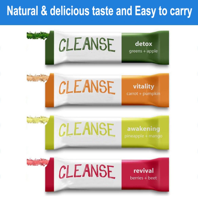 Detox Energy Powder Manufacturer - Bulk Sale Juice Cleanse Packets