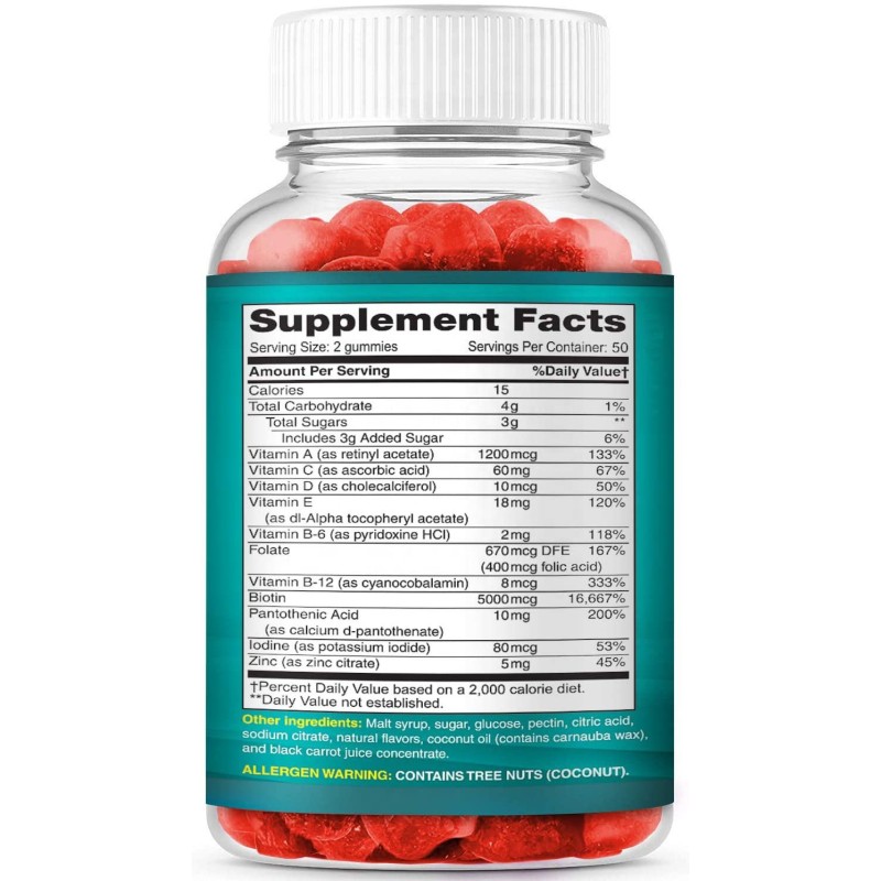 Vitamin E Gummies Manufacturer - RWC with Vitamin C Biotin