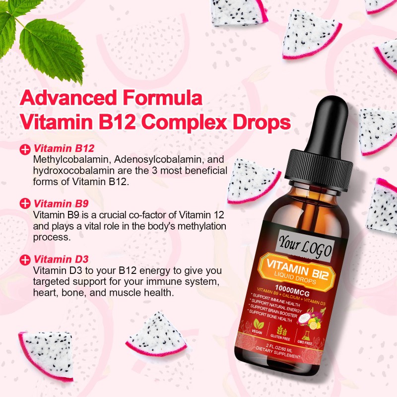 Vitamin B12 Liquid Manufacturer - Energy Boost Methylcobalamin 60ml