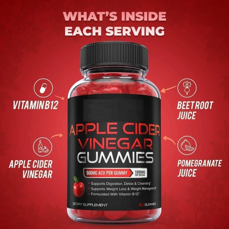 Vitamin B12 Gummies Manufacturer - OEM Custom Organic Apple Cider