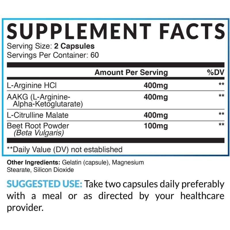 L Arginine Capsules Manufacturer - HOT Sale 2025 Organic Circulation