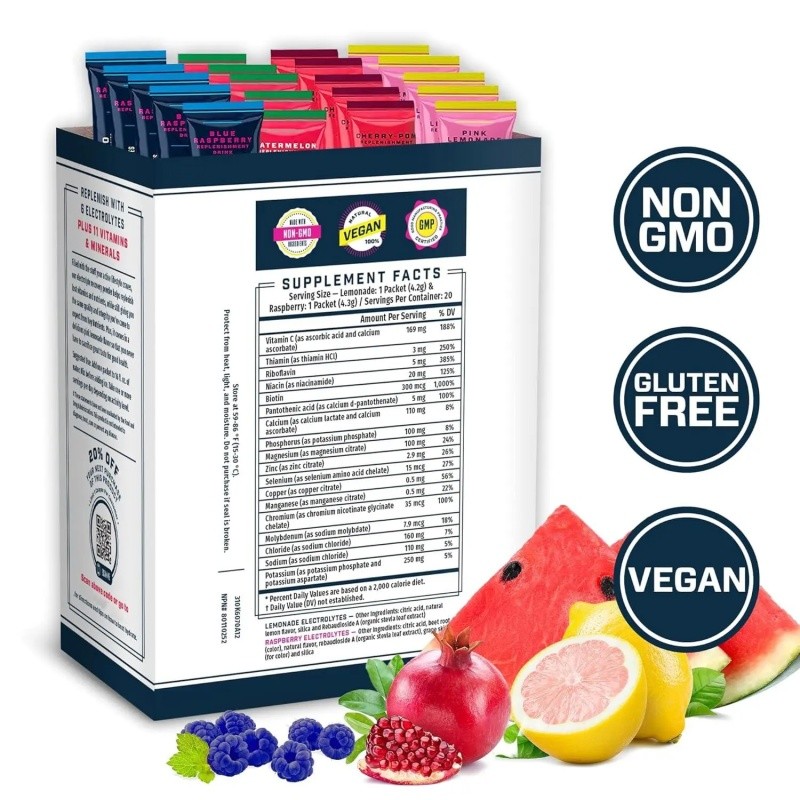 Electrolytes Drink Mix Manufacturer - Multivitamin Energy Hydration