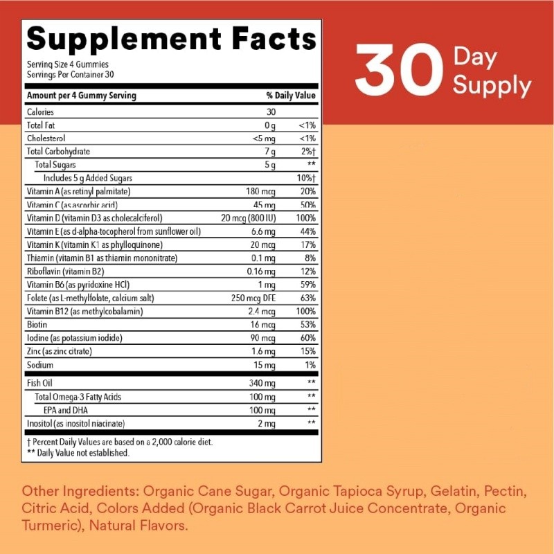 Kids Multivitamin Gummies Manufacturer - Organic Daily Probiotics Immune