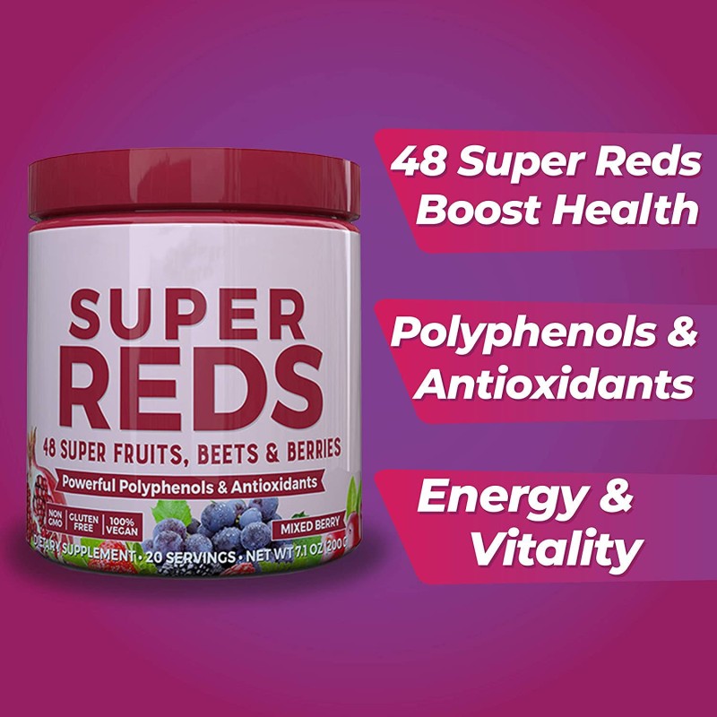 Superfood Drink Mix Manufacturer - OEM Super Reds Antioxidants