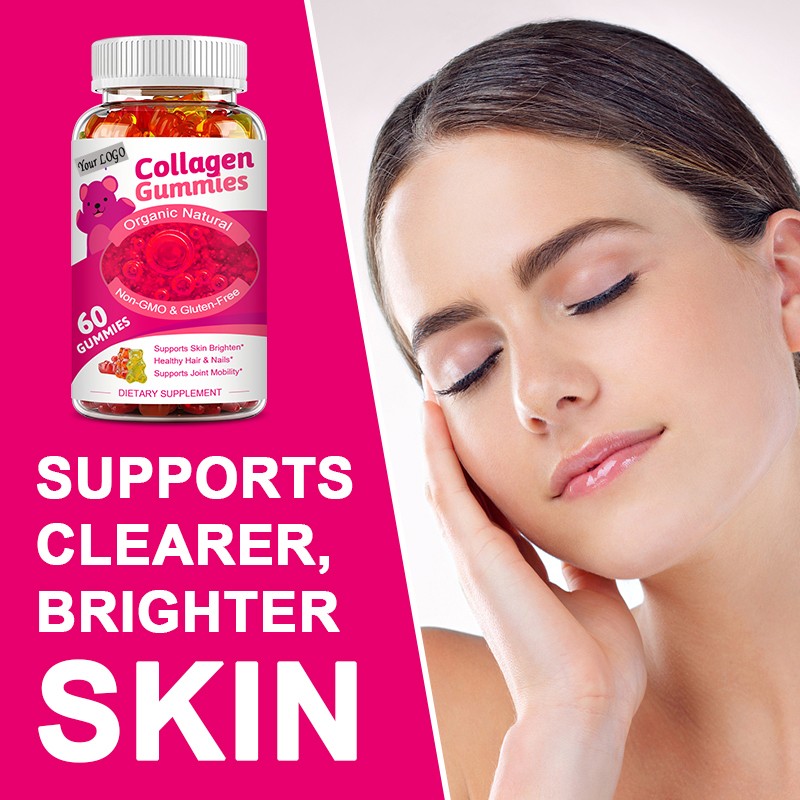 Beauty Collagen Gummies Manufacturer - Customized Private Label Sugar