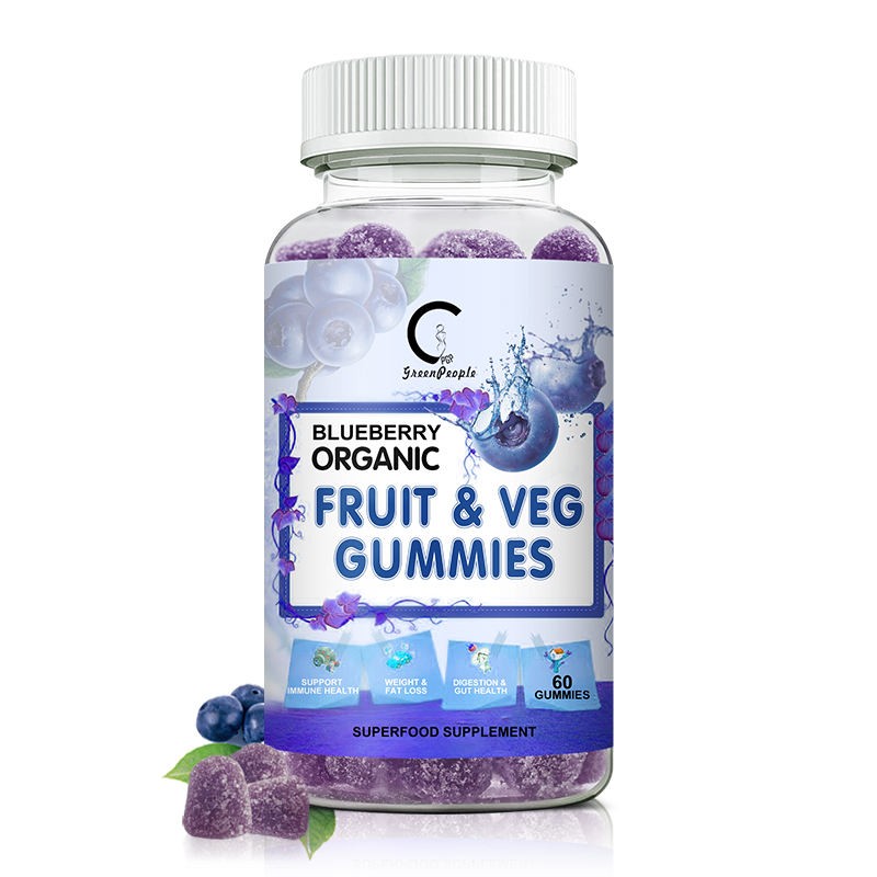 Energy Gummies Manufacturer - OEM Fruit Blueberry Sleep Support