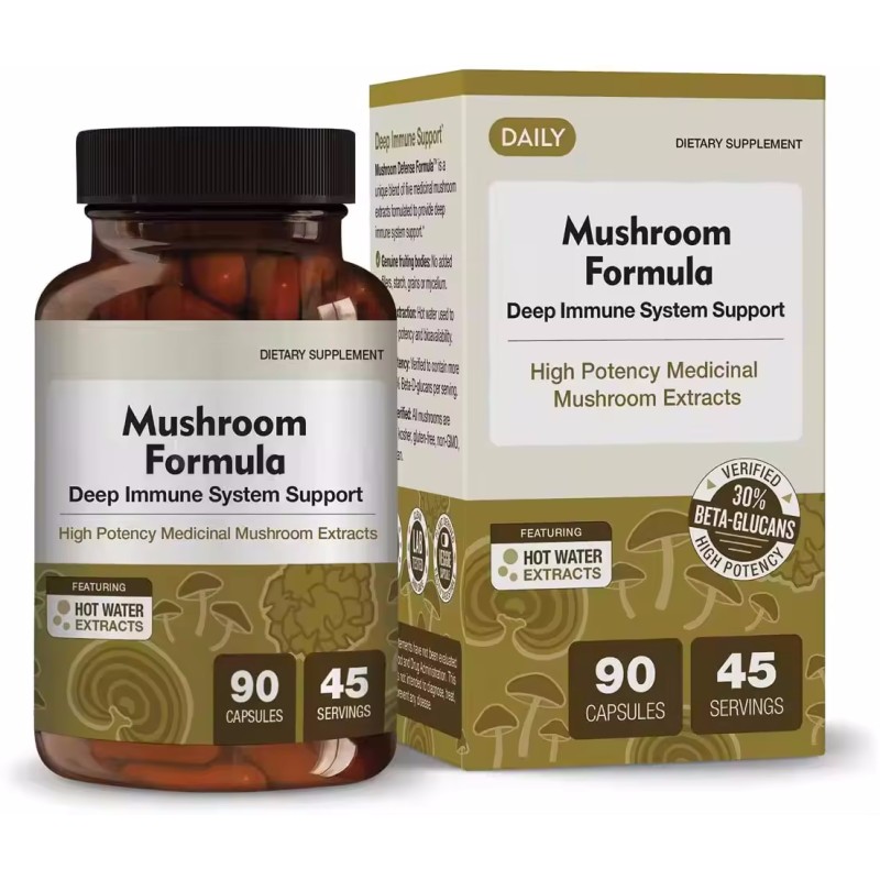 Lions Mane Capsules Manufacturer - High Quality Cognition Supplement