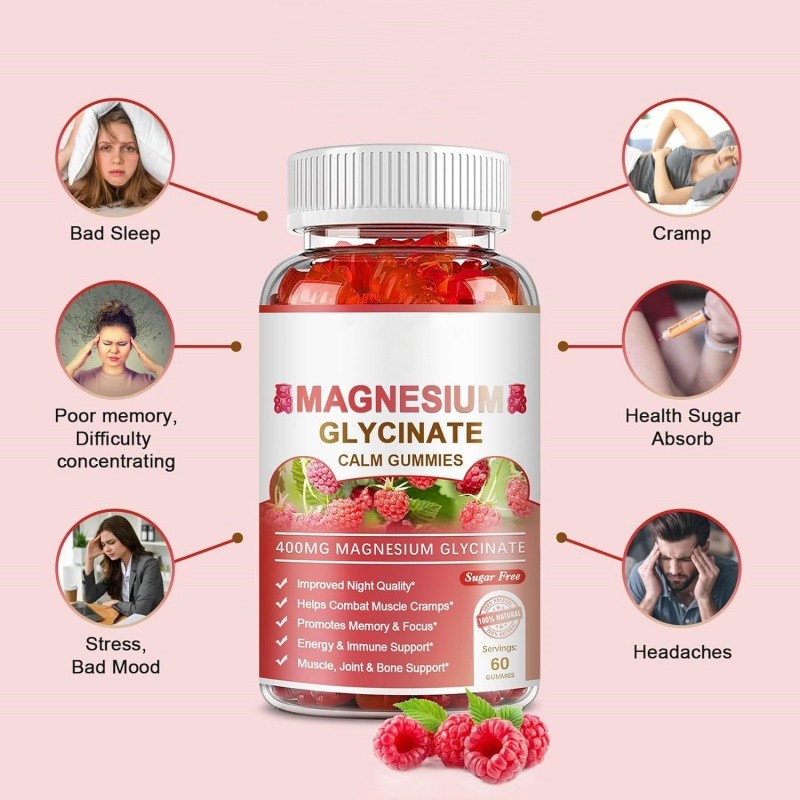 Magnesium Gummies Manufacturer - Glycinate Health Care Sleep