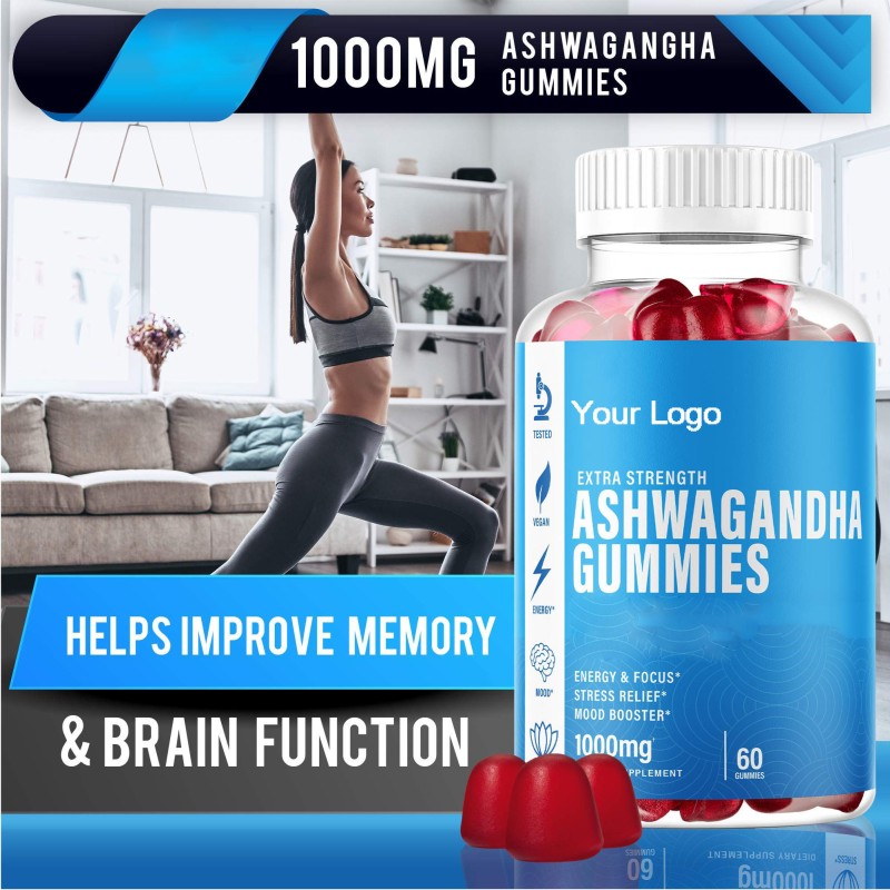 Ashwagandha Gummies Manufacturer - Ksm 66 Herbal Stress Relief