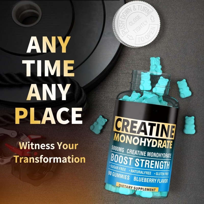 Creatine Monohydrate Gummies Manufacturer - Private Label 5000mg