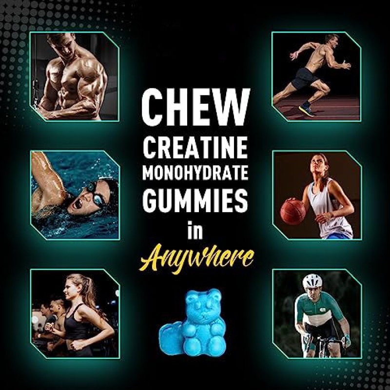 Creatine Gummies Manufacturer - Professional No Binders for Man