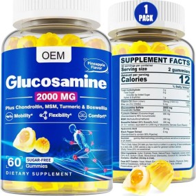 Joint Support Gummies Manufacturer - Sugar Free Glucosamine Chondroitin