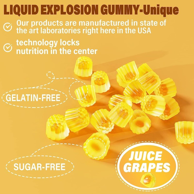 Digestive Support Gummies Manufacturer - Sugar Free Ginger Garlic