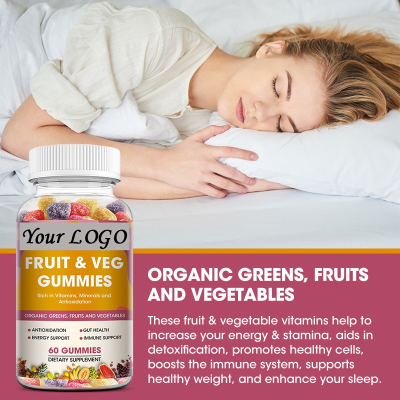 Multivitamin Gummies Manufacturer - Private Label Fruits Vegetables