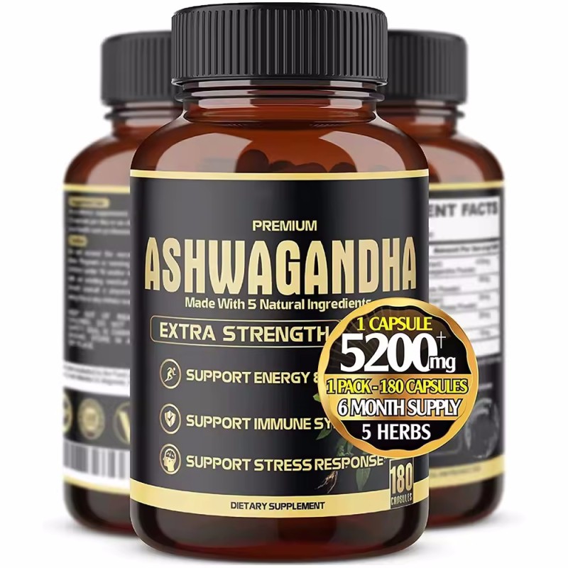 Ashwagandha Supplement Manufacturer - Custom Logo Organic 2100 Mg