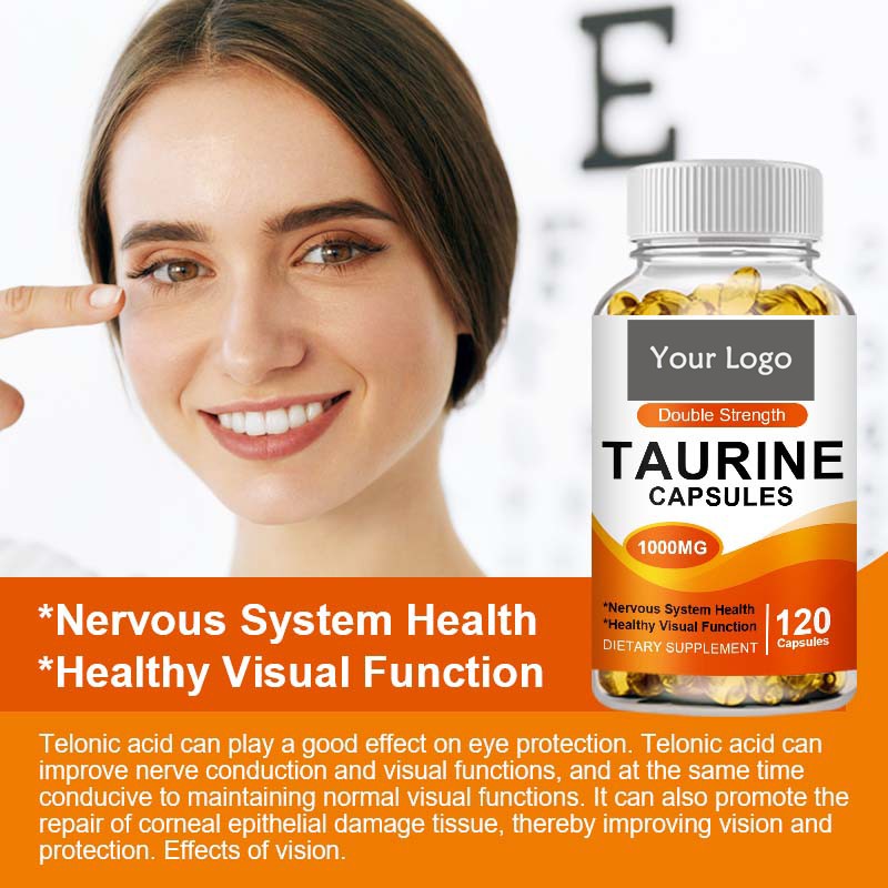Taurine Capsule Manufacturer - Private Label Organic Nerve Visual