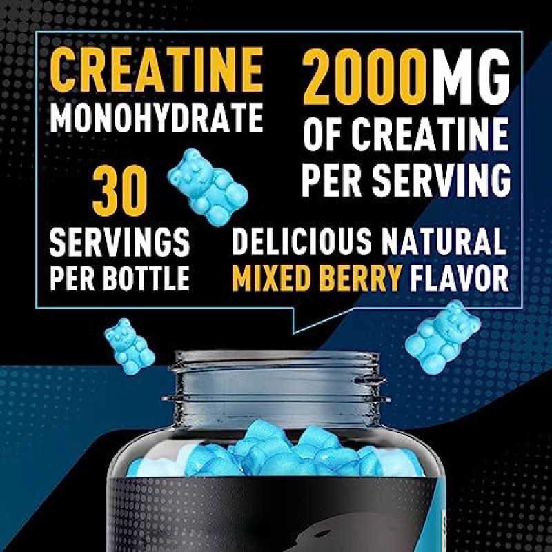 Creatine Gummies Manufacturer - Direct Factory Sale No Fillers