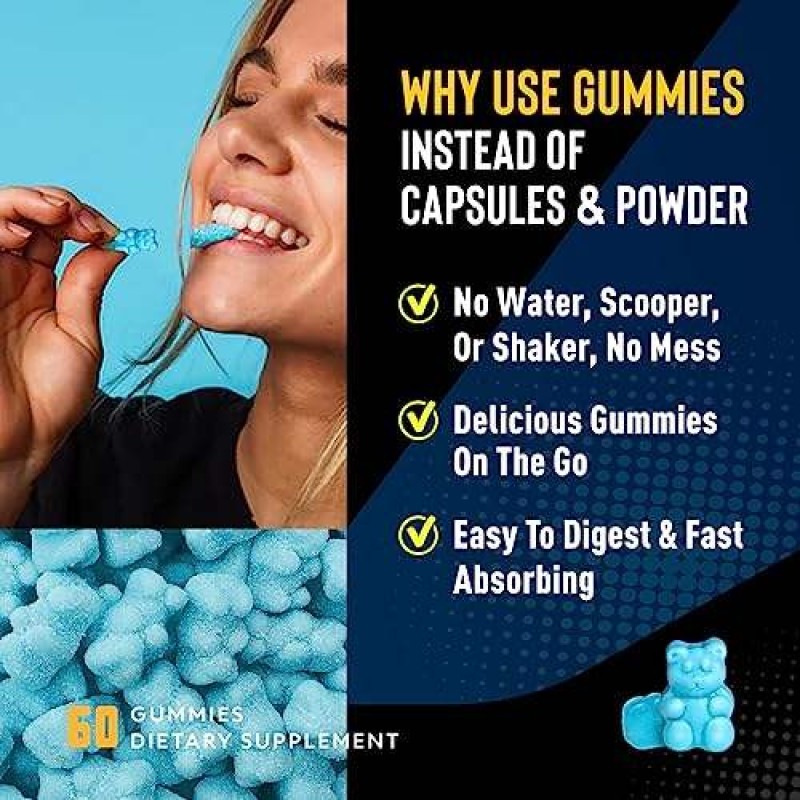 Creatine Gummies Manufacturer - 2024 New Factory Supply Immune