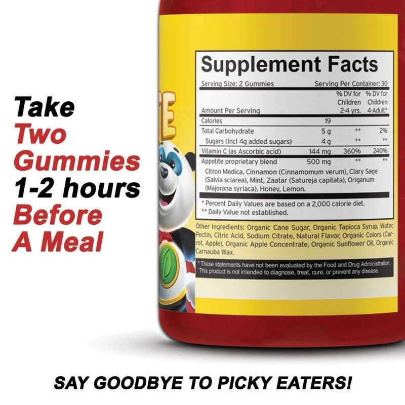 Weight Gain Gummies Manufacturer - 100% Organic Boost Appetite Kids