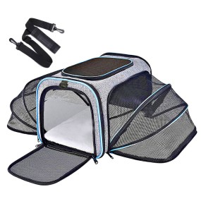 Pet Travel Carrier Factory - Scalable Durable 600D Oxford