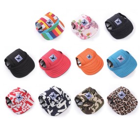 Pet Hats Supplier - Wholesale Summer Canvas Fashion Flower
