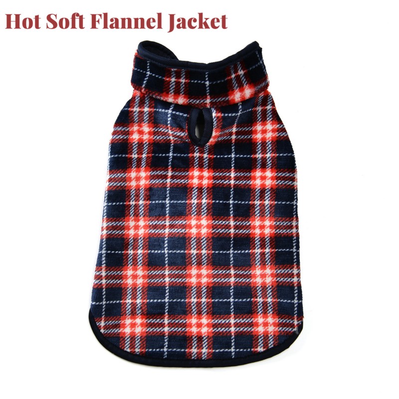 Pet Dog Coat Supplier - Classic OEM Winter Thickened Flannel
