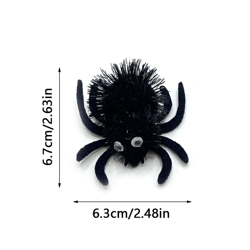 Cat Chew Toy Supplier - Halloween Realistic Spider Plush