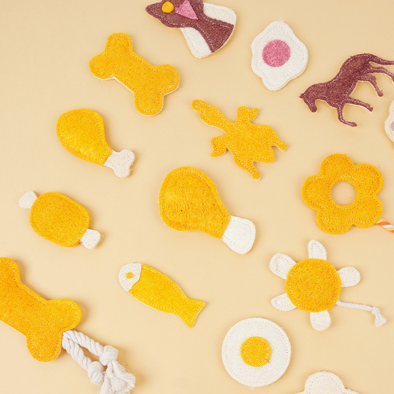 Cat Teething Toy Manufacturer - Natural Loofah Eco-Friendly Luxury