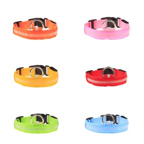 Dog Collar Supplier - Rechargeable LED Reflective Tactical