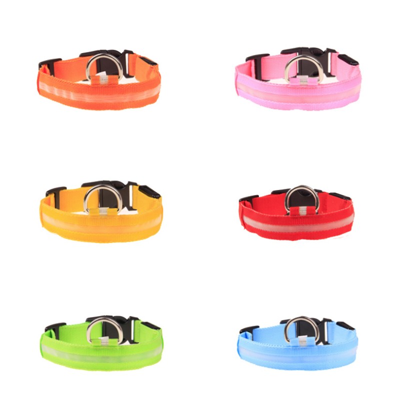 Dog Collar Supplier - Rechargeable LED Reflective Tactical