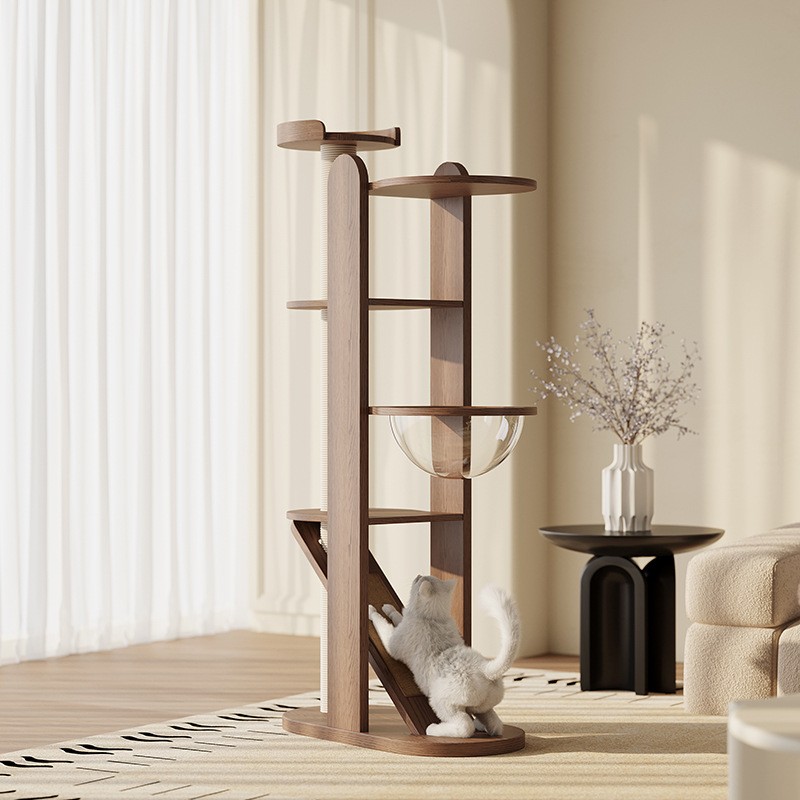 Cat Tree Manufacturer - Modern Premium Simple Solid Wood