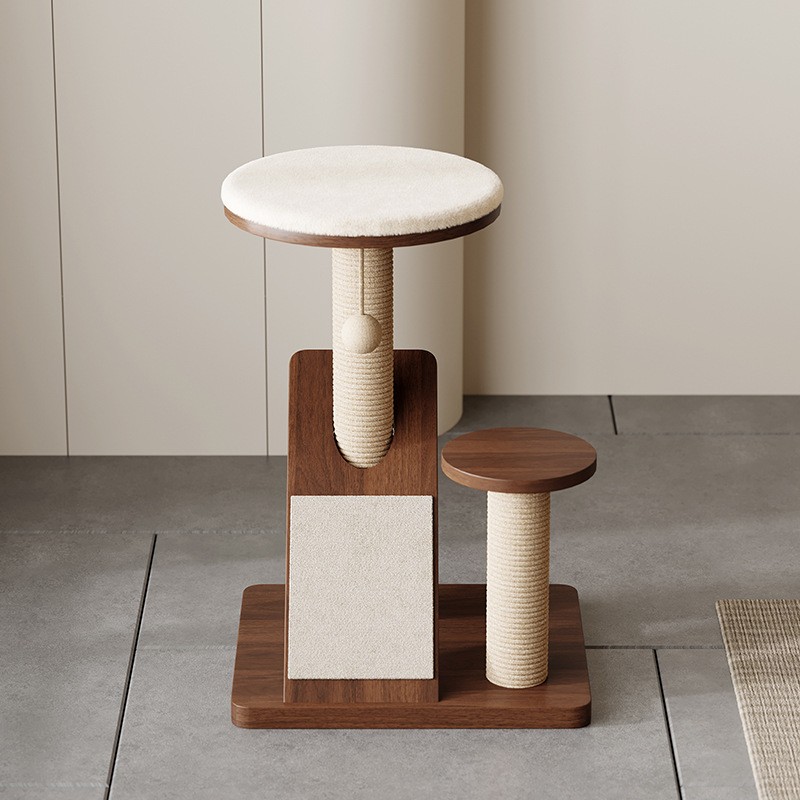 Small Cat Tree Factory - Real Wood Stable Baseboard Toys