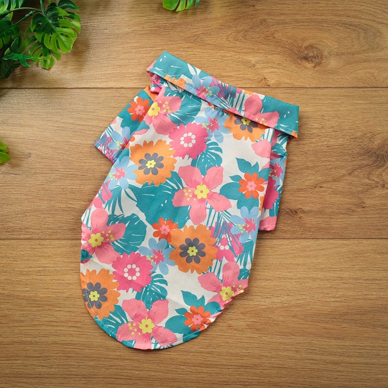 Pet Clothes Factory - Hawaii Summer Fashionable Shirt Dress