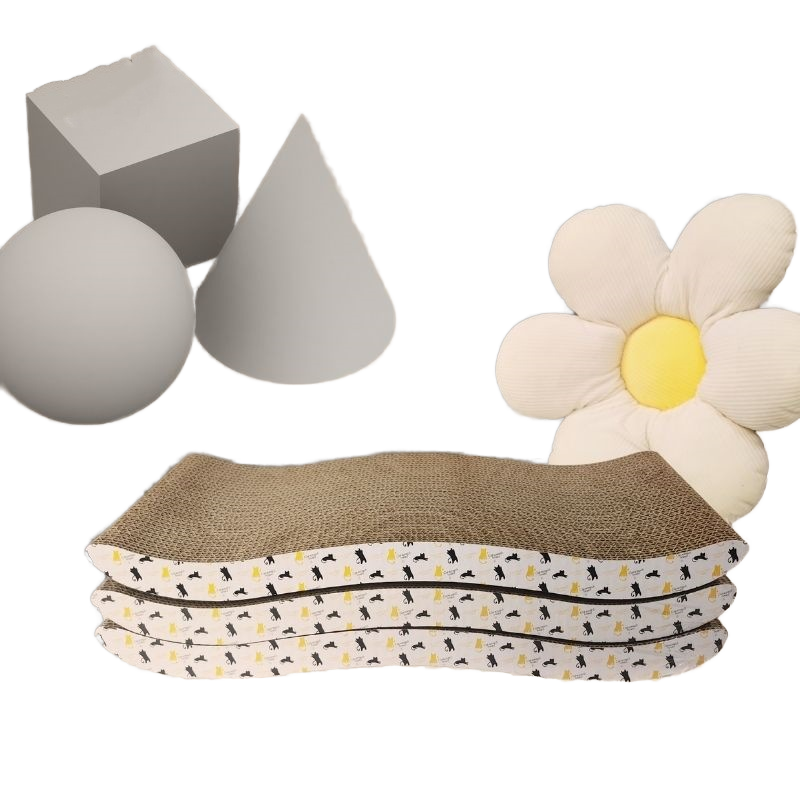 Cat Scratch Board Supplier - Cheap Corrugated Bone Shape