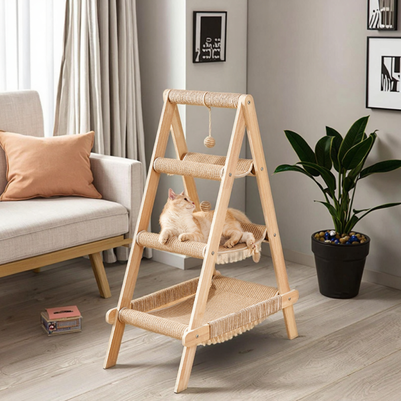 Cat Tree Factory - Multi-function Ladder Colorful Foldable