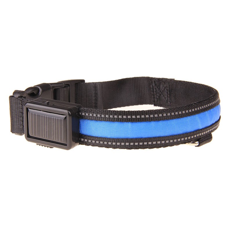 LED Pet Collar Set Factory - USB Solar Rechargeable Glow