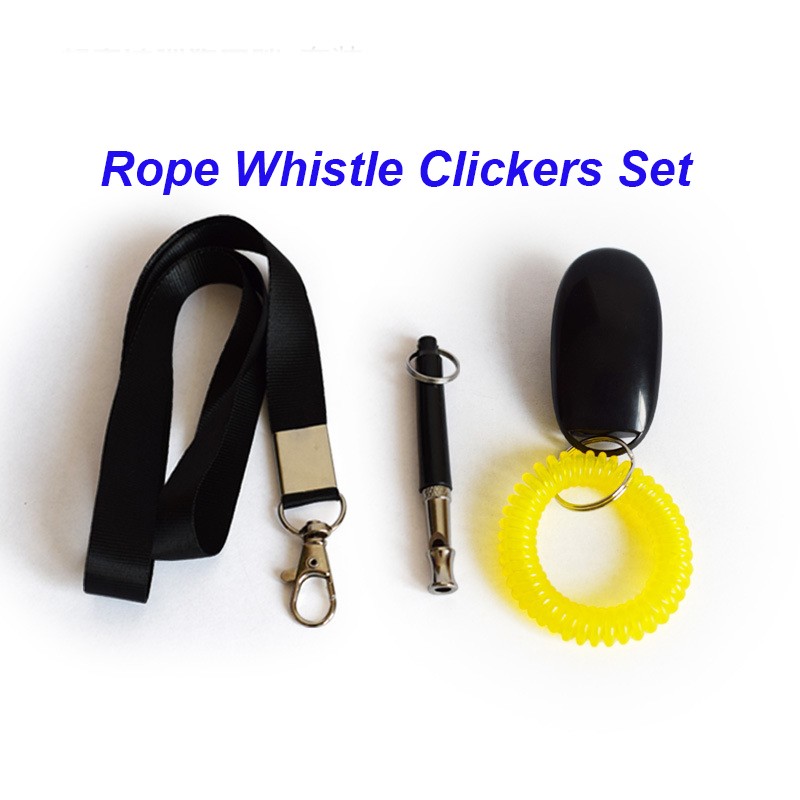 Pet Clicker Training Supplier - Whistle Clicker Set Stop Barking