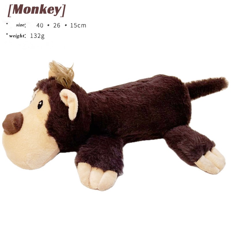 Pet Squeaker Toy Supplier - Chew Resistant Lion Teething Boredom