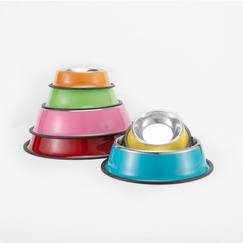Pet Feeder Bowl Factory - Household Multicolor Metal Non Slip Stainless Steel