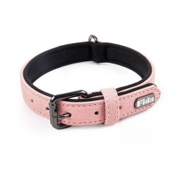 Leather Dog Collar Manufacturer - Soft Padded Adjustable Metal Buckle Collar