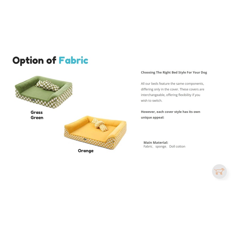 XL Size Dog Bed Manufacturer - 4-Pack Washable Soft Warm Luxury Pet Sofa