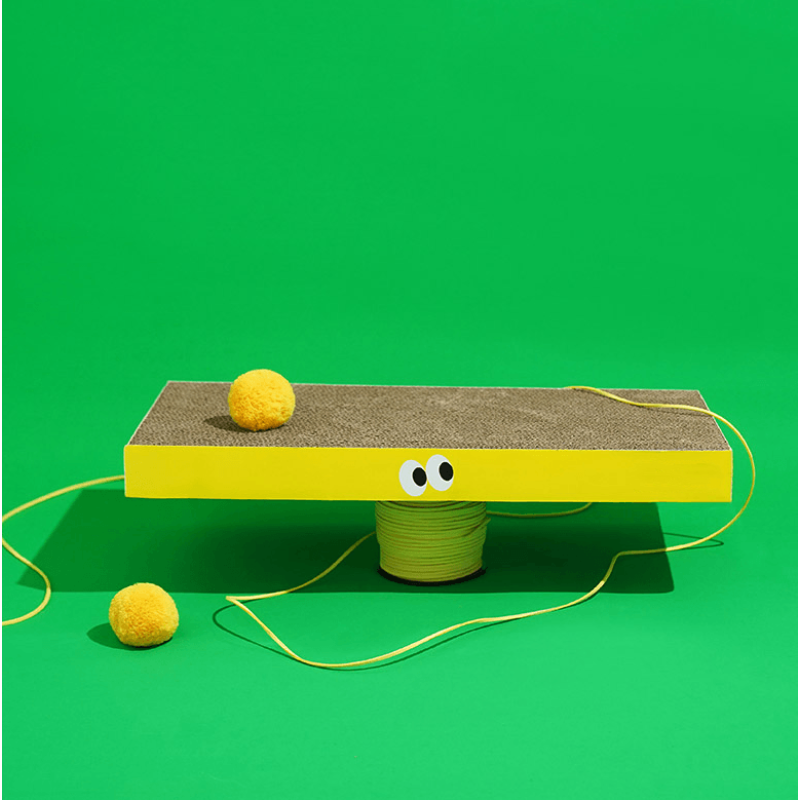 Pet Claw Grinder Factory - Large Straight Corrugated Cardboard Scratch Board