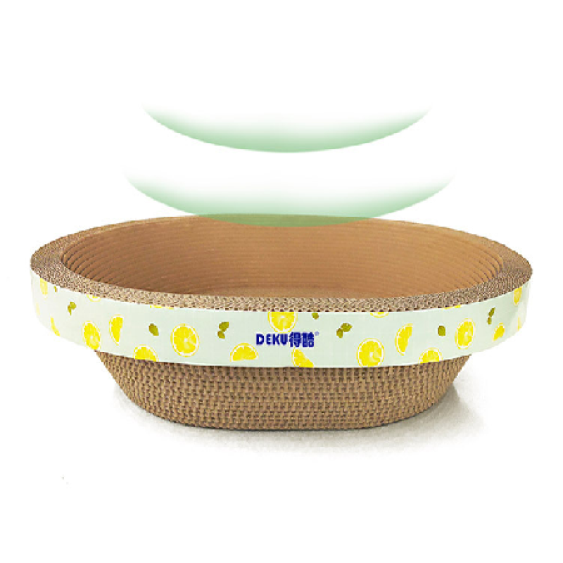 Oval Cat Scratcher Manufacturer - Lounge Cardboard Furniture Protection Pad